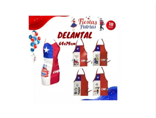 Delantales Dieciochero Pechera Chile